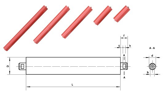 belt conveyor roller