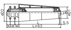 cone type roller